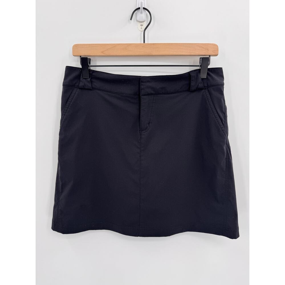 Columbia Titanium Omni-Wick Skort Black Stretch Performance Golf Size 6